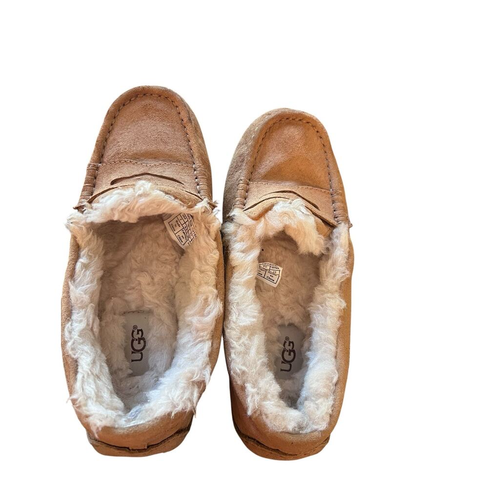 Ugg 7 Women’s Ansley 1016048 slippers Chestnut Suede Authentic comfort soft - Picture 8 of 8